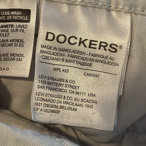 Dockers khaki men’s shorts waist 32 tan dress shorts W32 - Picture 3 of 6